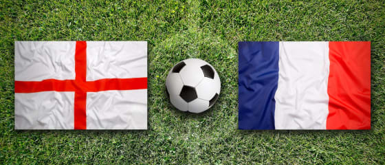 Quarti di finale della Coppa del Mondo FIFA 2022 - Inghilterra contro Francia