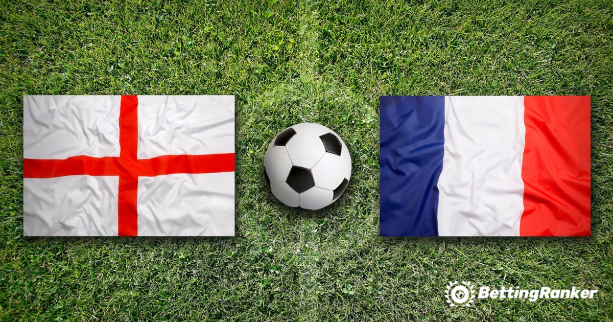 Quarti di finale della Coppa del Mondo FIFA 2022 - Inghilterra contro Francia